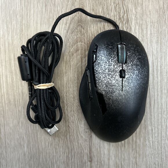 Logitech G500 Gaming Mouse Wired USB Laser w/ Weight Cartridge Tested READ - Picture 1 of 9